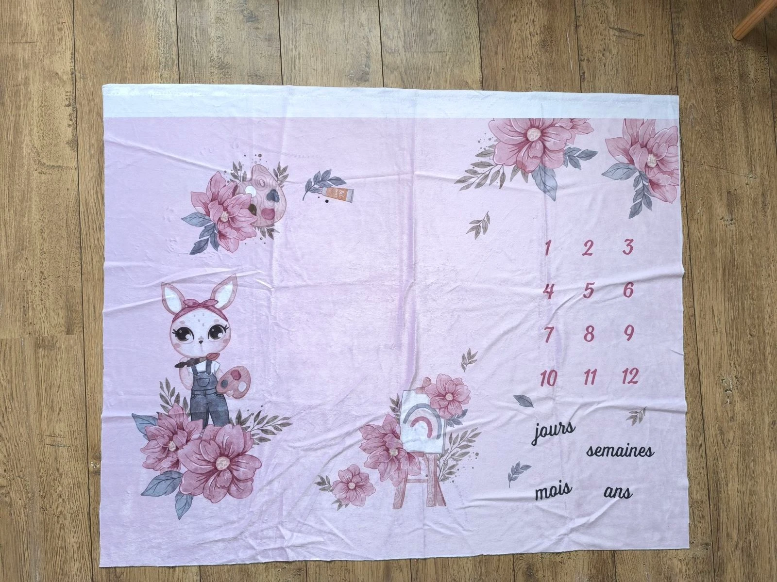 Panneau tapis évolution à coudre